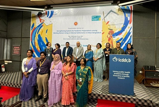 BUHN Participated in Research Dissemination Seminar on Strengthening Pandemic Preparedness for Working Women in Urban Bangladesh